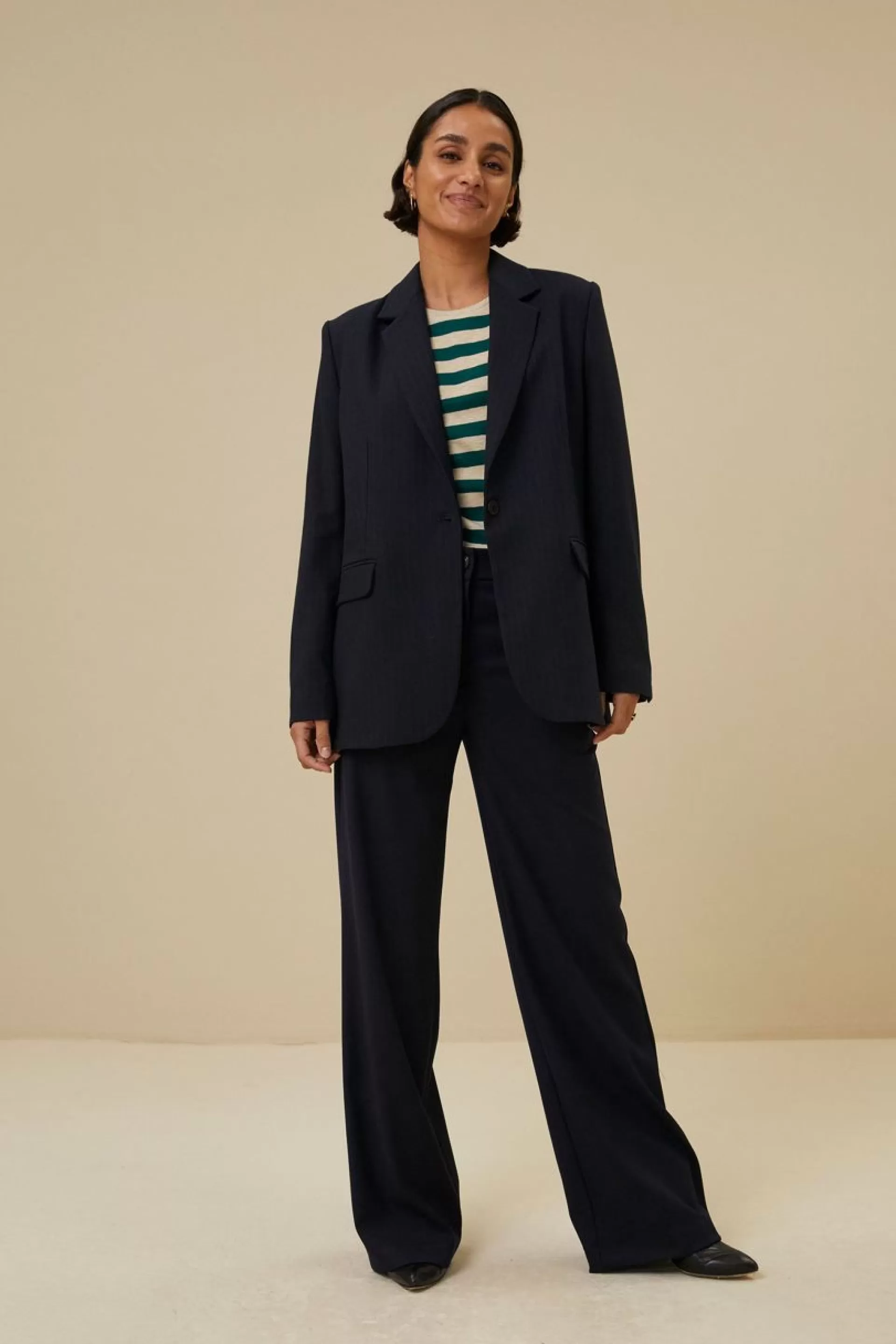 Jill Pinstripe Jacket*By bar Discount