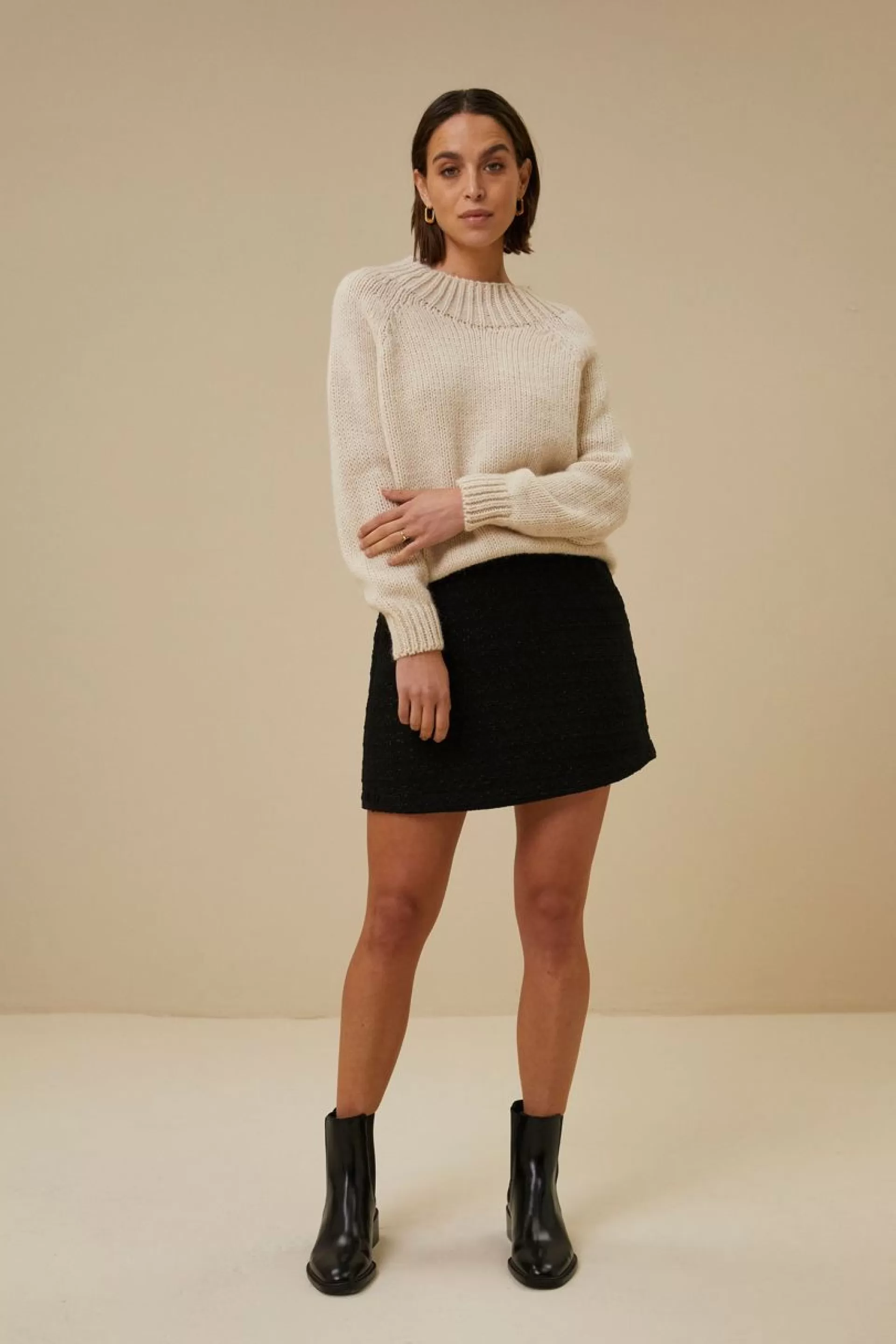 Neve Tweed Skirt*By bar Sale