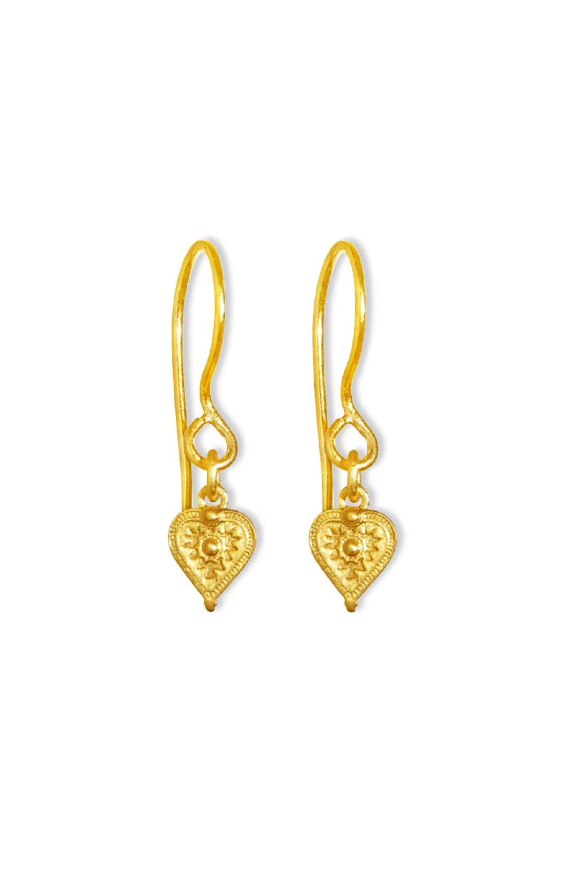 Pd Heart Hook Earring*By bar Shop